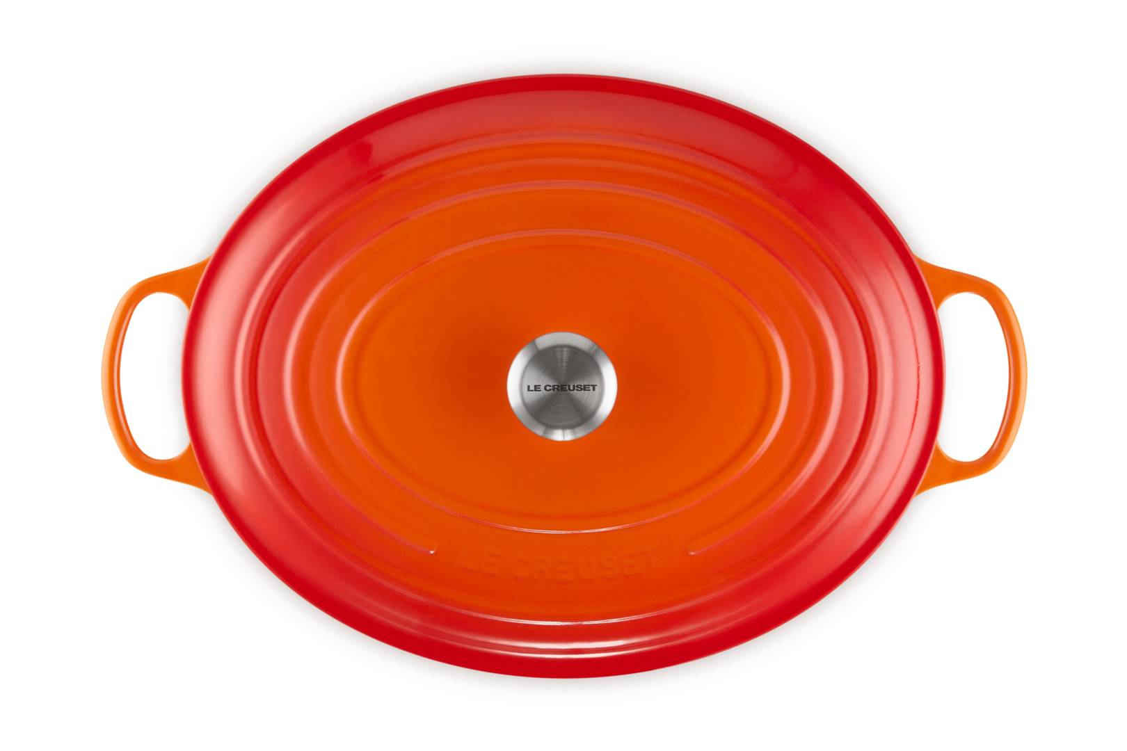 Le Creuset 21178400902430, 13,9 l, Orange, Rot, Eisenguss, Emaille, Frankreich, 326 mm