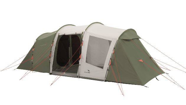 Oase Outdoors Easy Camp Huntsville Twin 600 - Camping - Tunnelzelt - 6 Person(en) - 14,2 kg - Grün