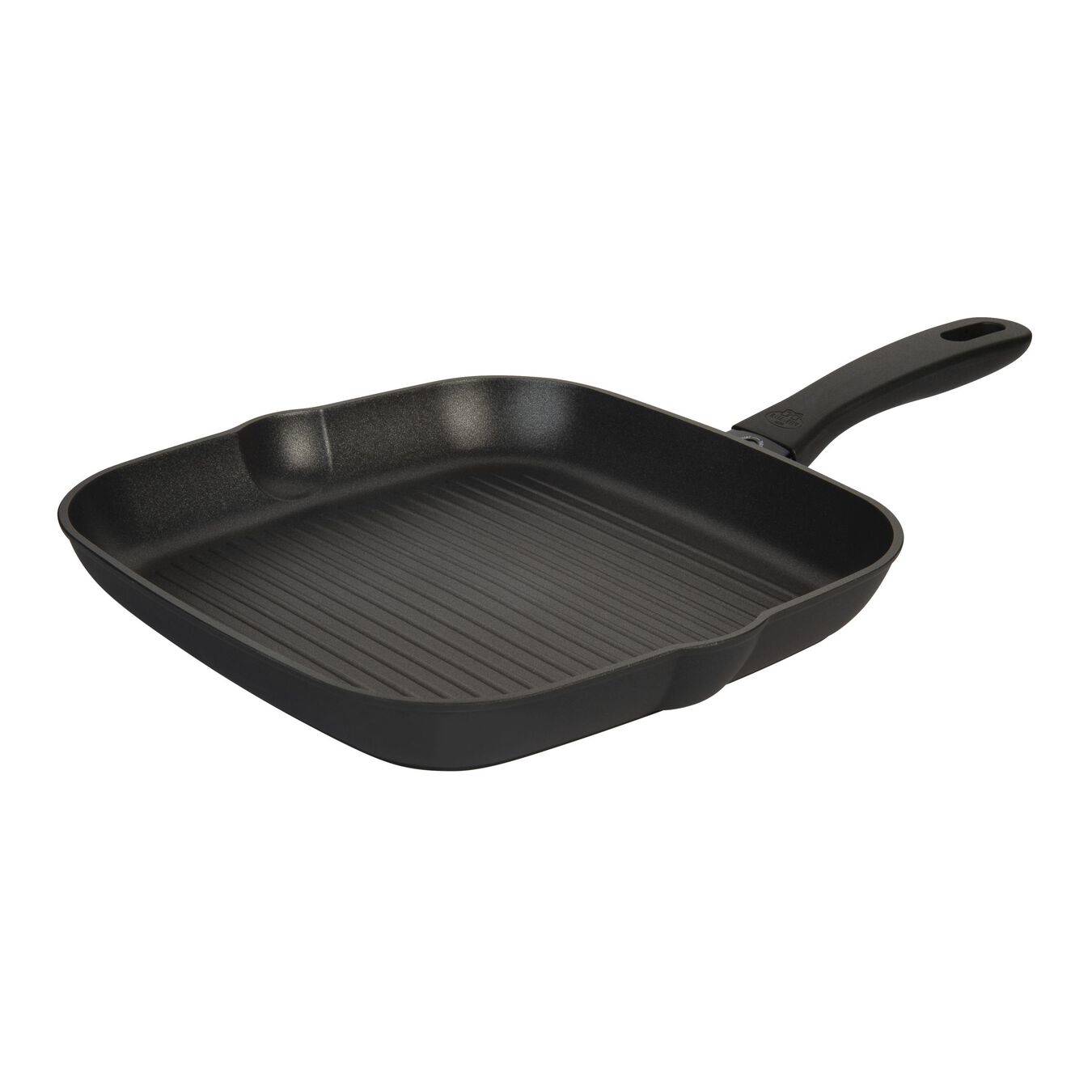 BALLARINI 75002-924-0, Quadratisch, Grillpfanne, Schwarz, Keravis, Aluminium, Gas, Induktion