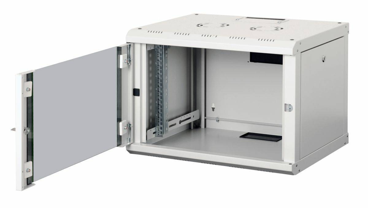 Equip Pro Mount - Schrank Netzwerkschrank - 600x450 mm, with glass door, removable and lockable panels, assembled - geei