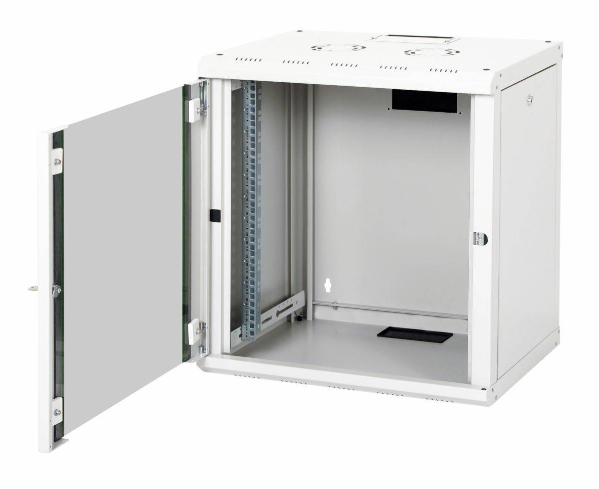 Equip Pro Mount - Schrank Netzwerkschrank - 600x450 mm, with glass door, removable and lockable panels, assembled - geei
