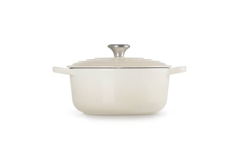 Le Creuset 21177207164430, 2,4 l, Rund, Beige, Eisenguss, Emaille, Beige
