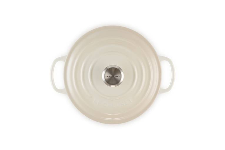 Le Creuset 21177207164430, 2,4 l, Rund, Beige, Eisenguss, Emaille, Beige