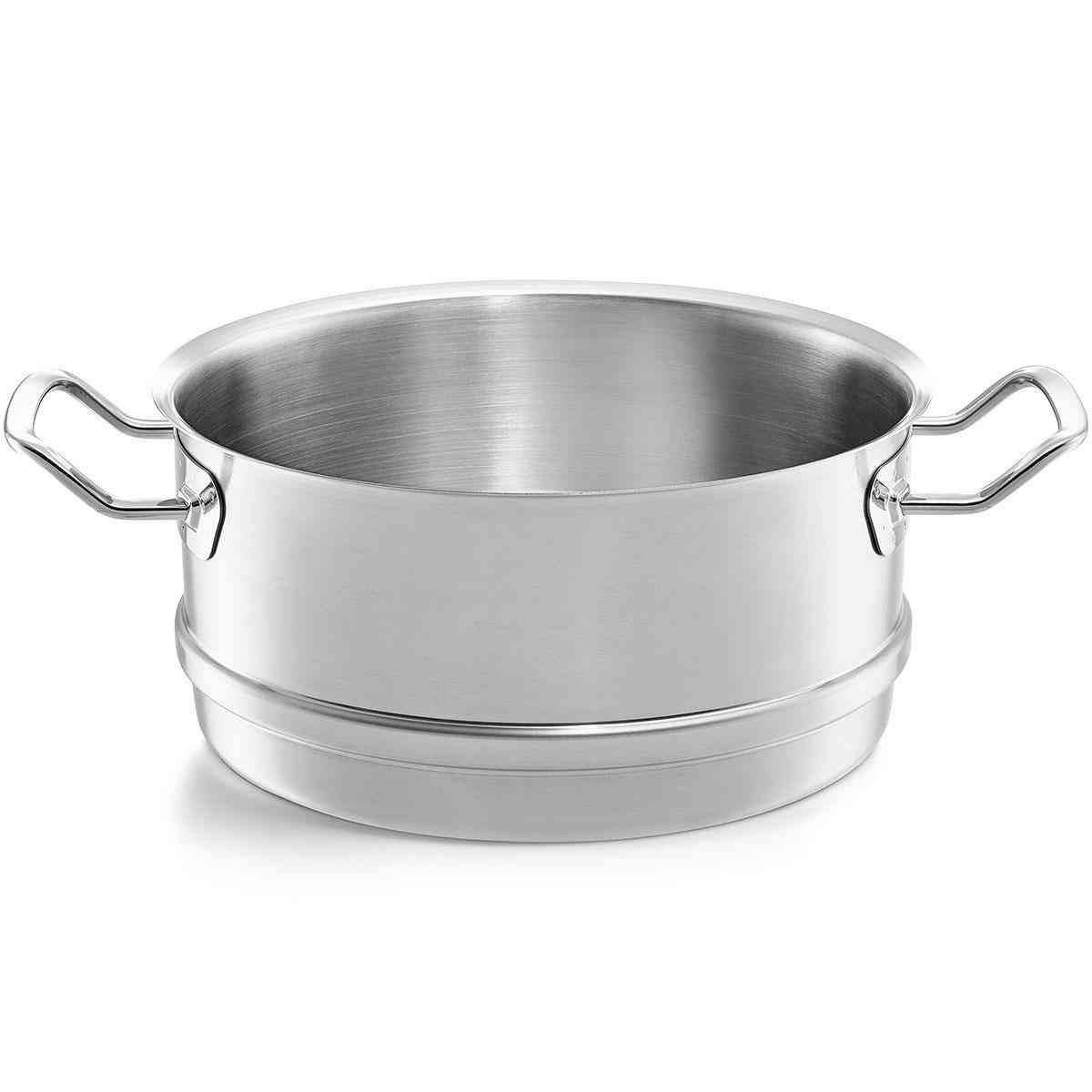 Fissler 084-788-24-000/0 - Edelstahl - Rund - Gas - Induktion - Edelstahl - Edelstahl - Edelstahl