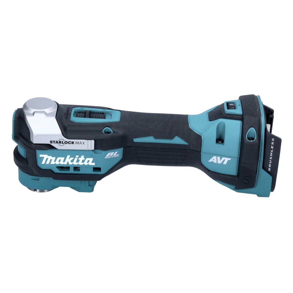 Makita DTM 52 ZJX2 Akku Multifunktionswerkzeug 18 V Starlock Max Brushless + 43 tlg. Zubehörset + Makpac