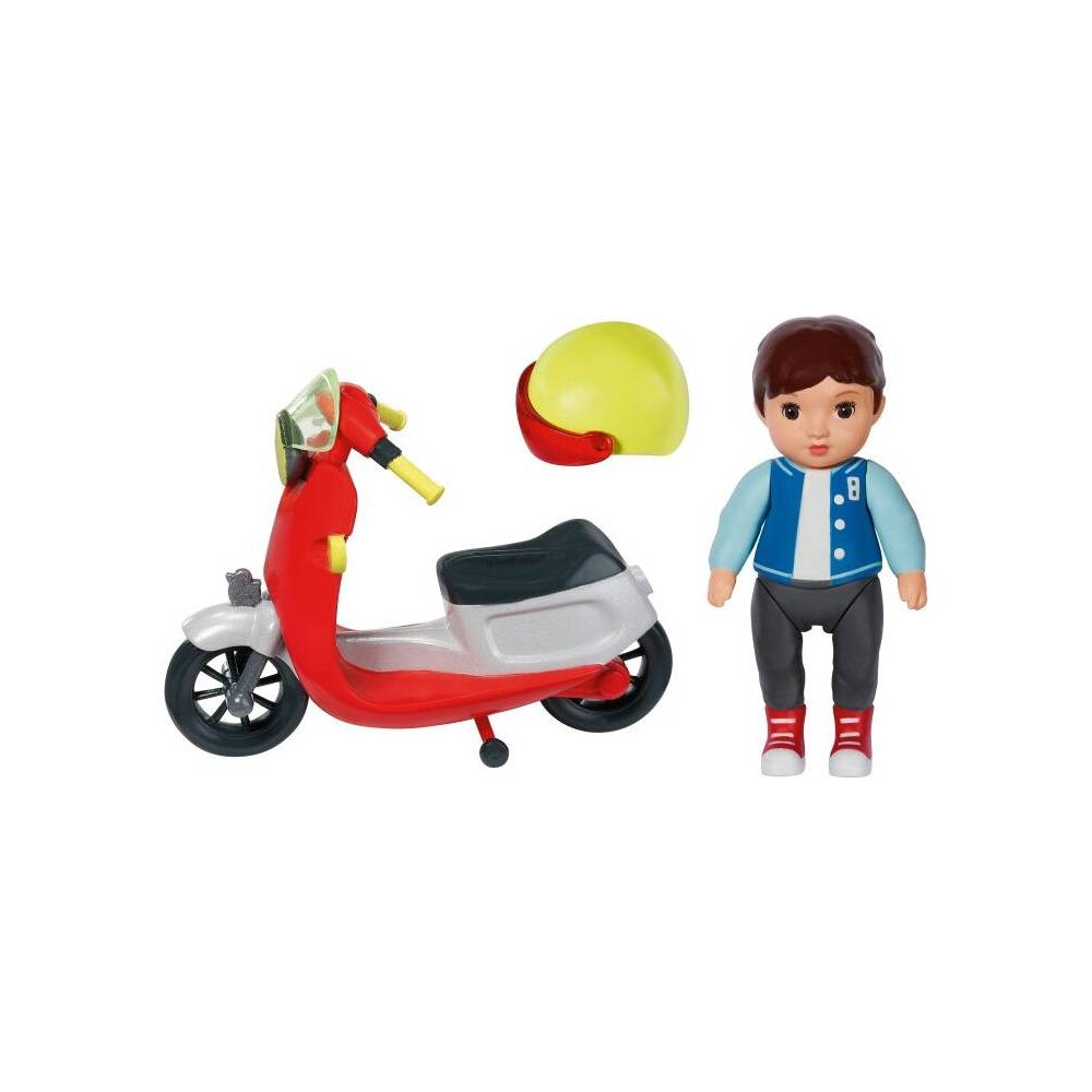 Zapf BABY born Minis - Playset Simon mit Scooter