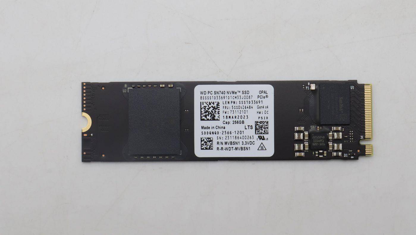Lenovo Ssd_Asm 256G M.2.2280 Pcie4X4 Wd Op Lt 256G,M.2,2280,Pcie4X4,Wd,Op,Lt