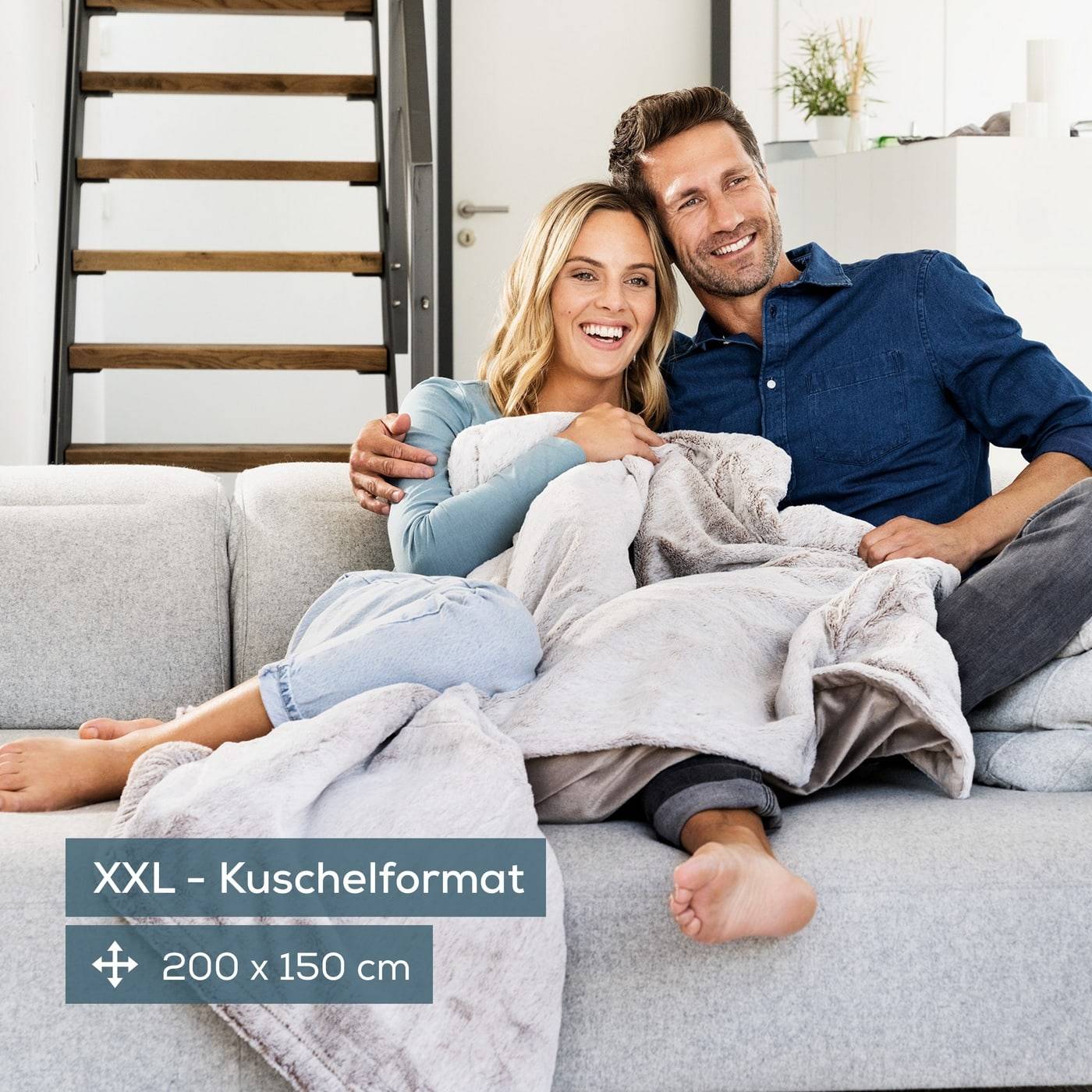 Beurer HD 150 XXL Nordic Cosy Wärmedecke 150 W Taupe