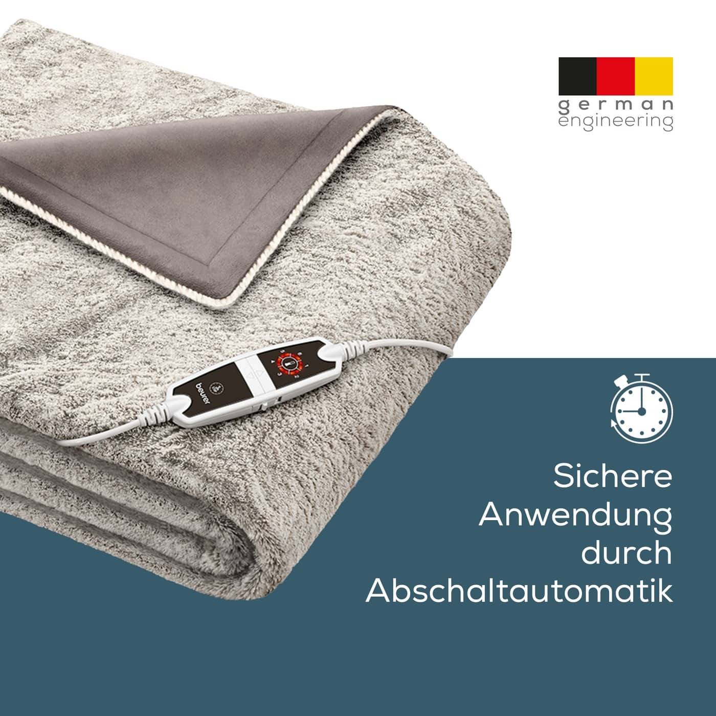 Beurer HD 150 XXL Nordic Cosy Wärmedecke 150 W Taupe
