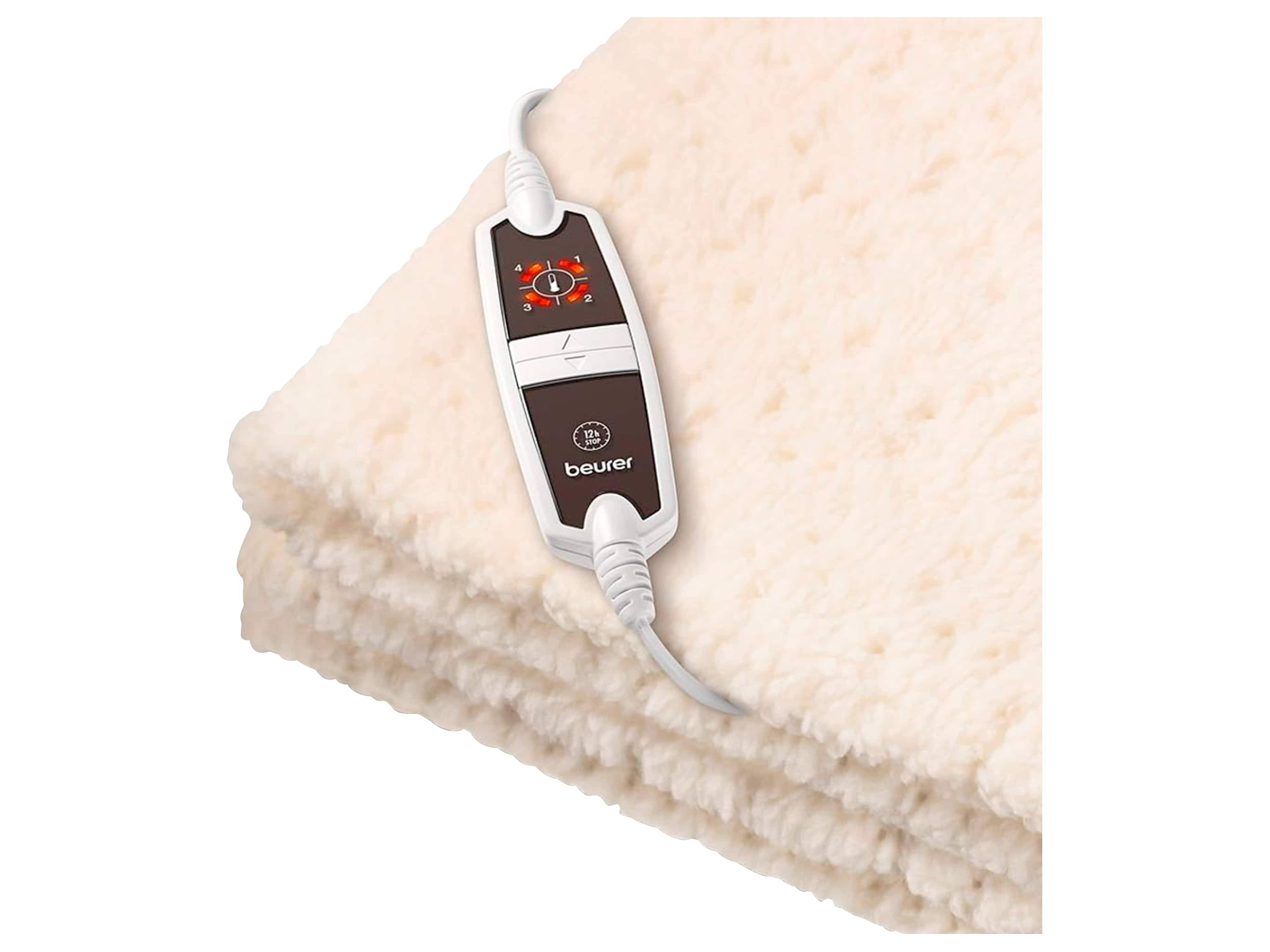 Beurer UB 53 Teddy Single Wärmeunterbett 60 W Weiß