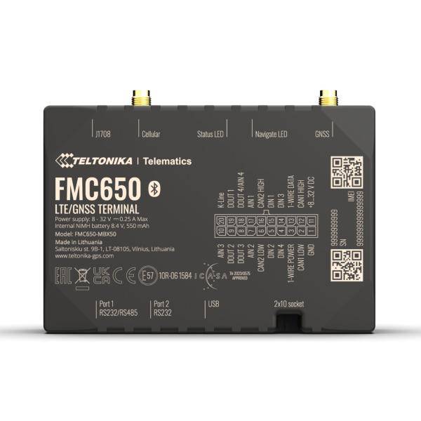 Teltonika FMC650 - GPS/GLONASS/GALILEO/BeiDou/QZSSTracking-Gerät - 16 MB