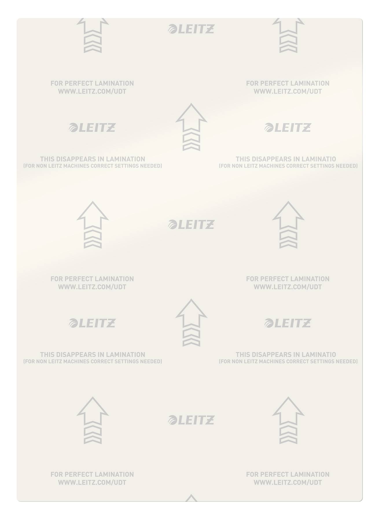 Laminiertaschen 90x60mm Visitenkarte 125my VE=100 Stück