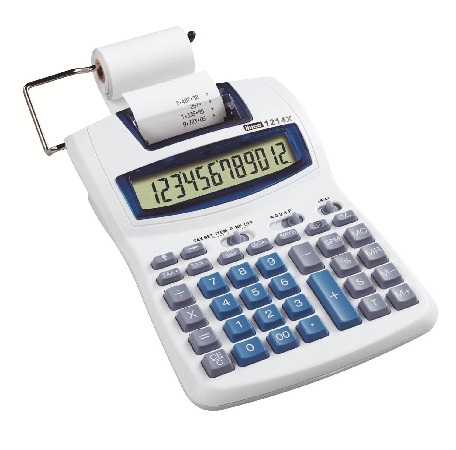 Tischrechner 1214X - weiß/blau