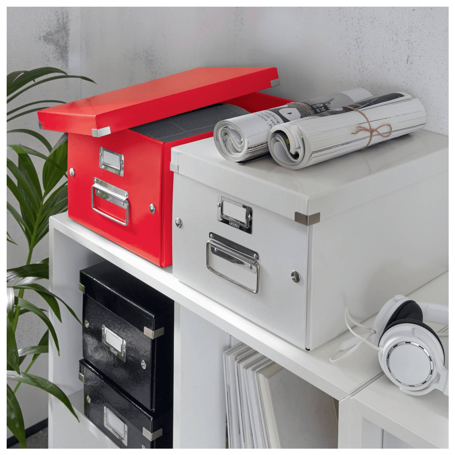 Esselte Leitz Click & Store WOW - Aufbewahrungsbox - mittel - für A4 (210 x 297 mm)