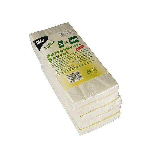 Papstar 14312, Weiß, 210 mm, 100 mm, 30 g, 500 Stück(e)
