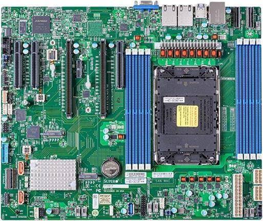 Supermicro MBD-X13SEI-F, Intel, LGA 4677 (Socket E), Intel® Xeon®, DDR5-SDRAM, 2 TB, DIMM