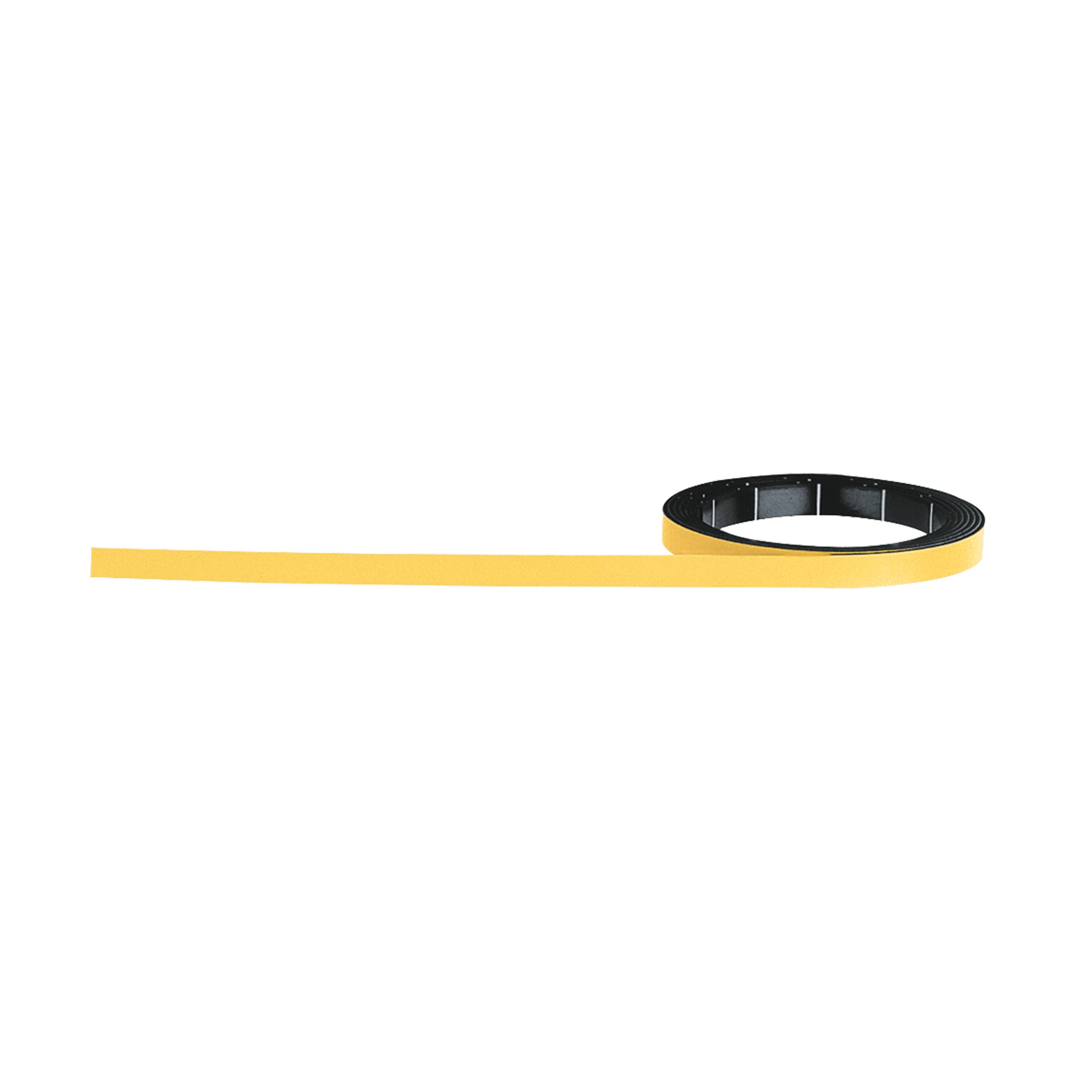 magnetoflex-Planungsband von magnetoplan, gelb, 1000 x 5 mm