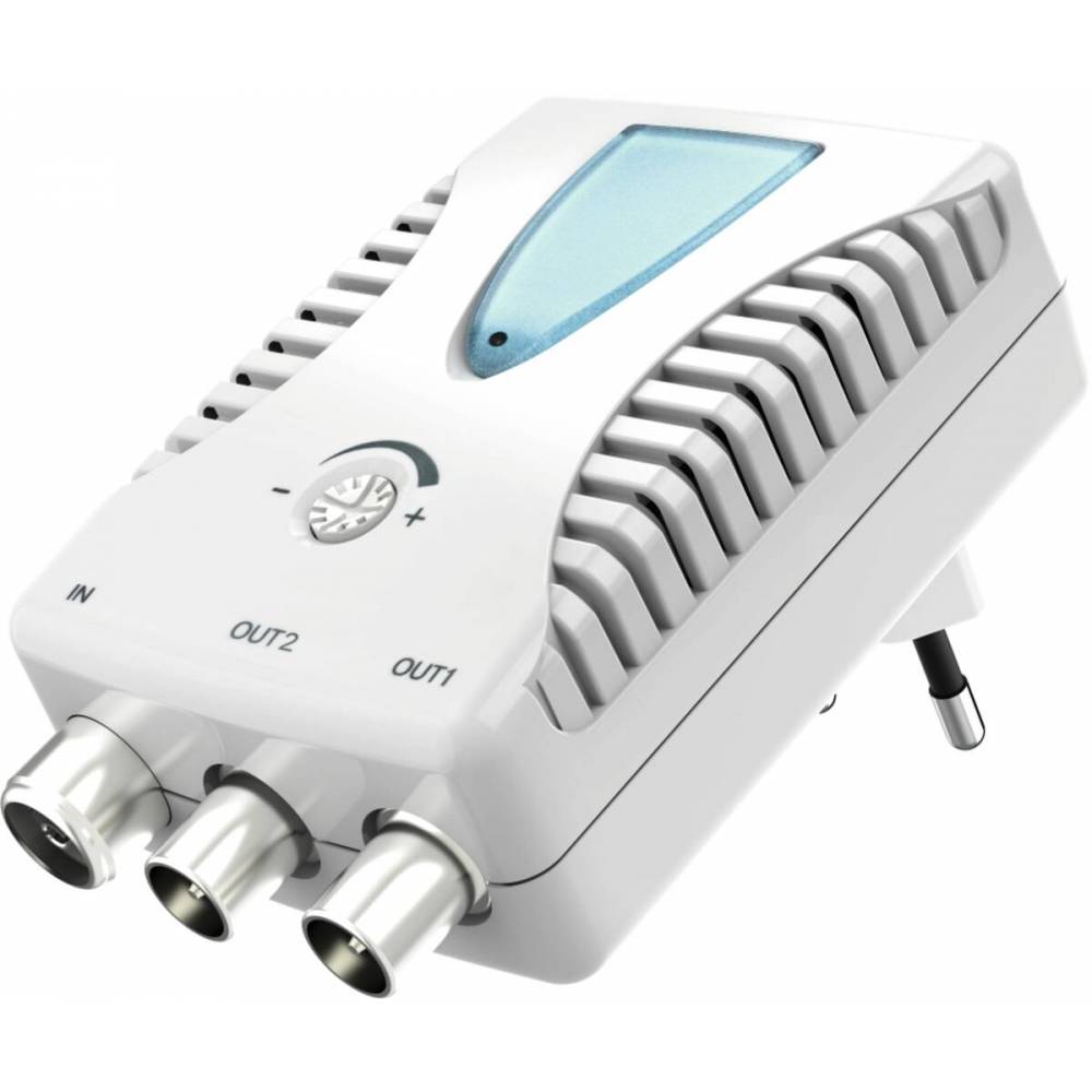 hama 00205228 BK/CATV-Verstärker für 2 Geräte