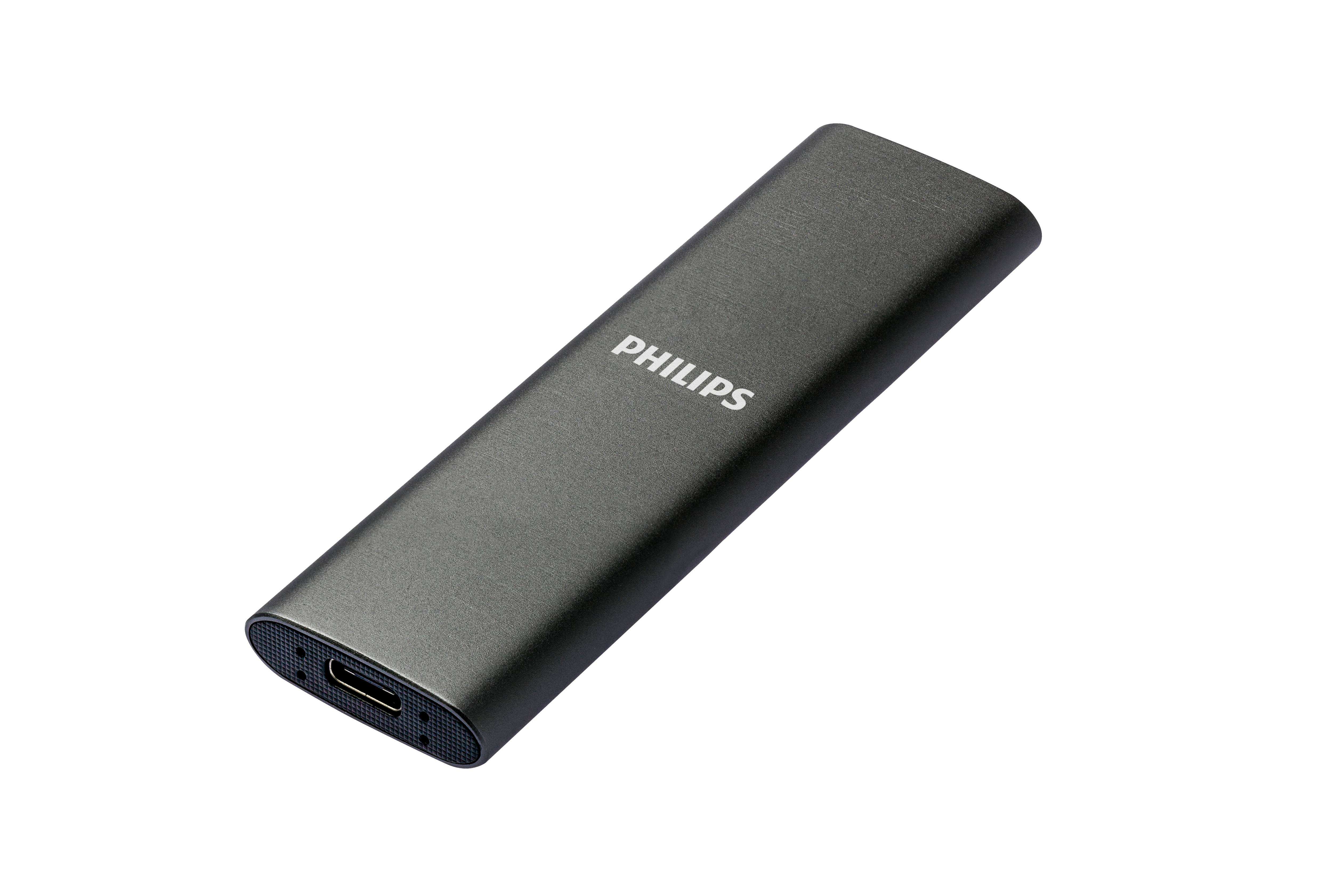 Philips External SSD 250GB Ultra Speed Grey