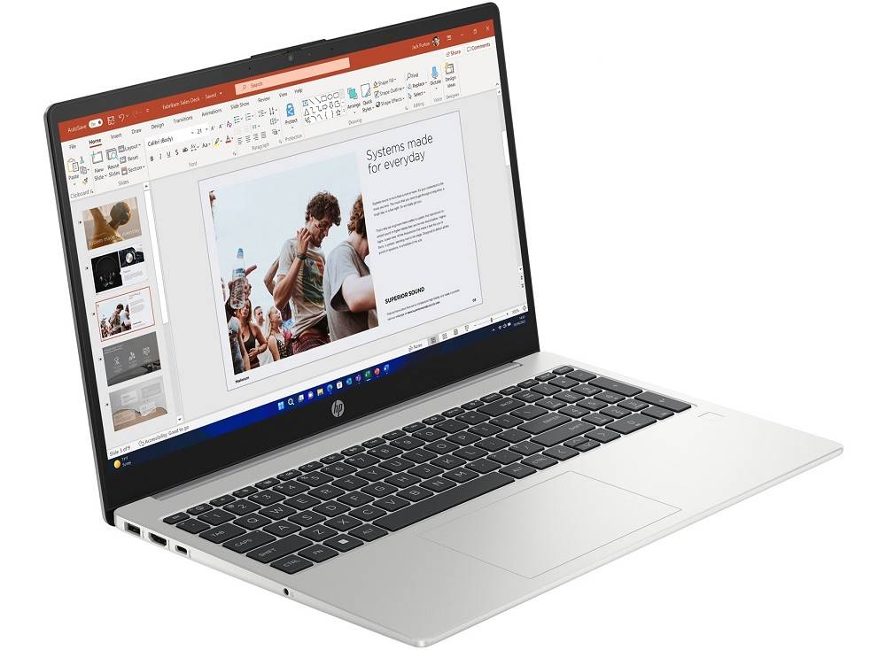 HP 255 G10, silber, Ryzen 3 7320U, 8GB RAM, 256GB SSD, DE