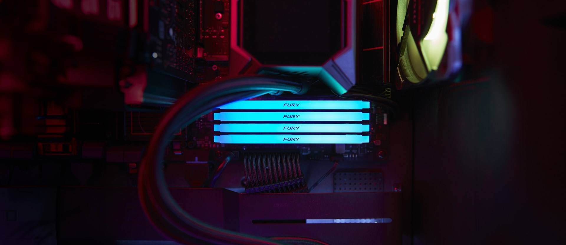 Kingston Beast RGB PC-Arbeitsspeicher Modul DDR4 16 GB 2 x 8 GB 3600 MHz 288pin DIMM KF436C17BB2AK2/16
