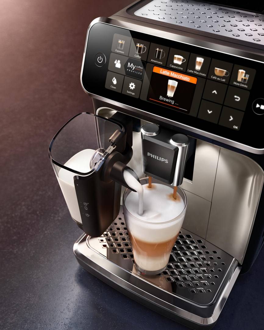 Philips 5400 series EP5447 - Automatische Kaffeemaschine mit Milchaufschäumer
