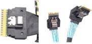 Speicherkabelkit - Slim SAS (SFF-8654) zu 2x4 Slim SAS (SFF-8654)