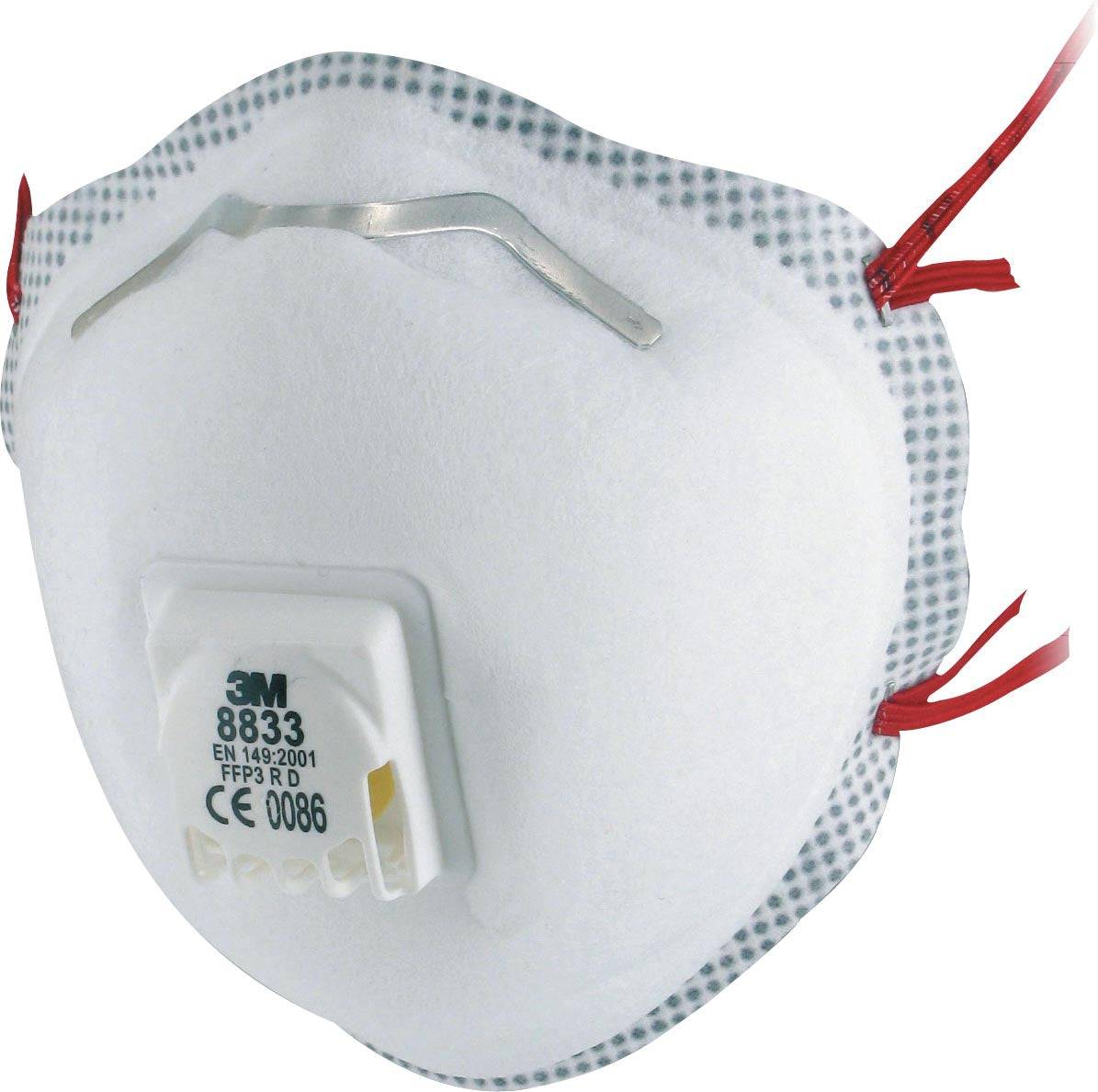 Atemschutzmasken Cool Flow 8833 FFP3 DIN EN 149 2001 A1 2009 2 St.