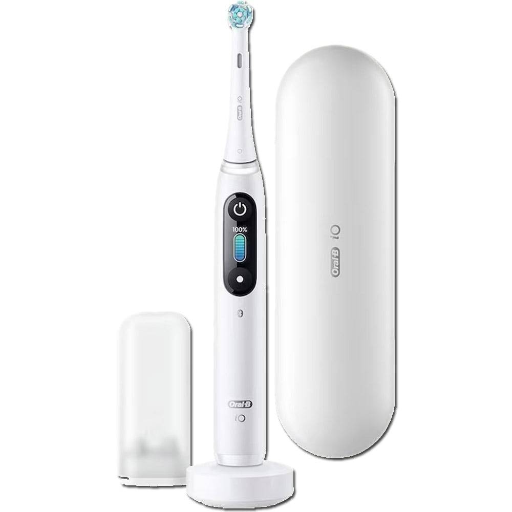 Oral-B iO Series 8N elektrische Zahnbürste white alabaster