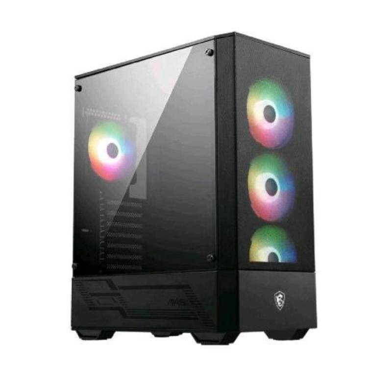 MSI MAG Forge 112R Midi Tower Schwarz, Transparent