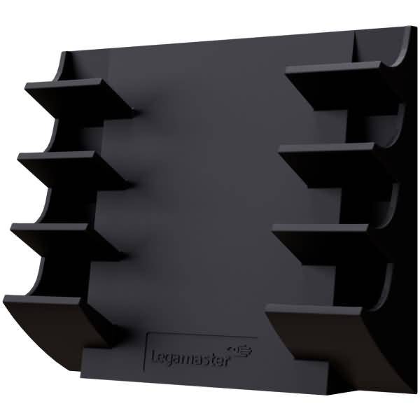 Markerhalter für 4 Marker waagerecht magnethaftend schwarz