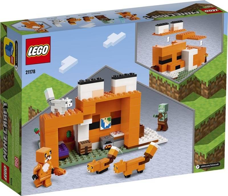 LEGO Minecraft Die Fuchs-Lodge (21178)
