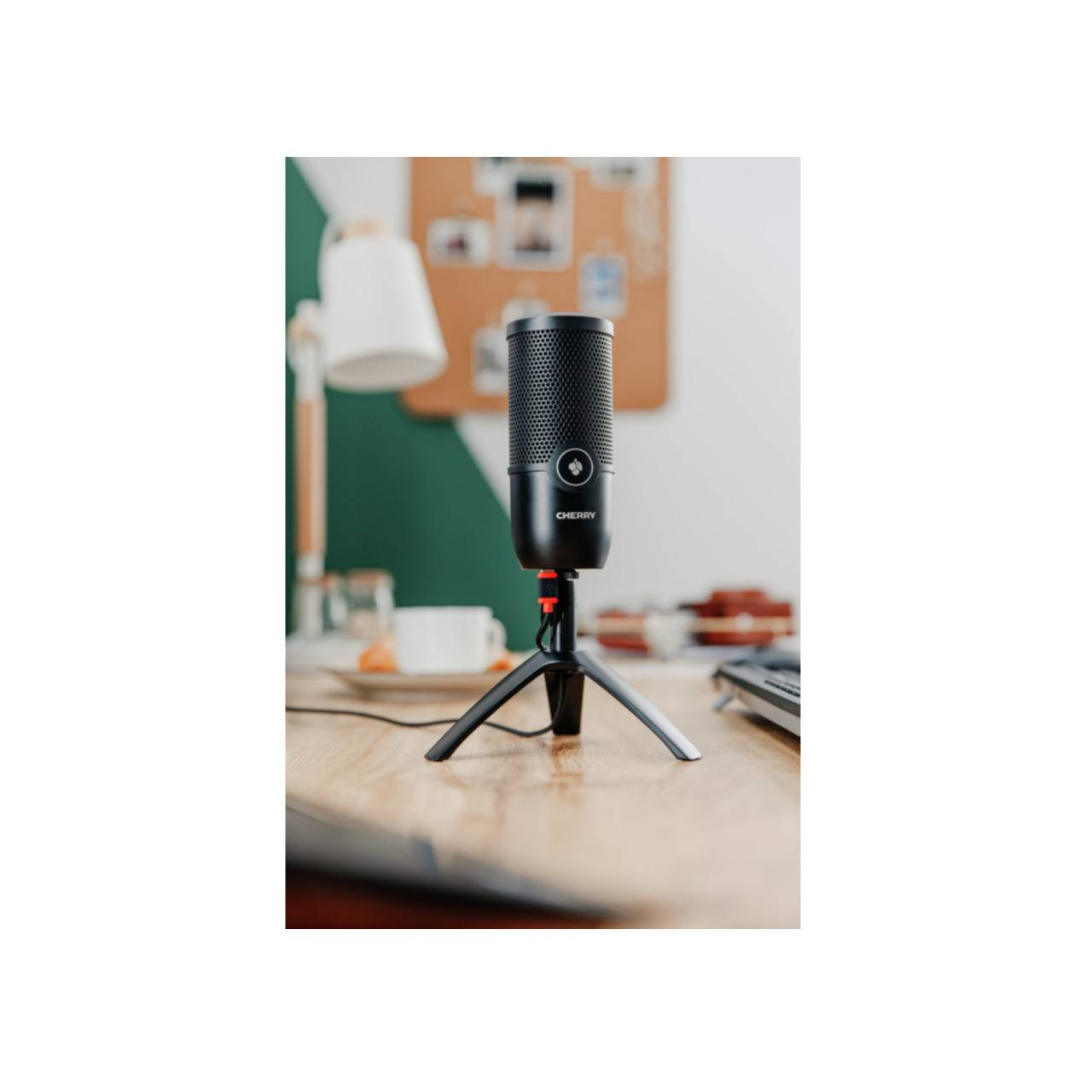 CHERRY ZUB UM 3.0 USB Mikrofon schwarz