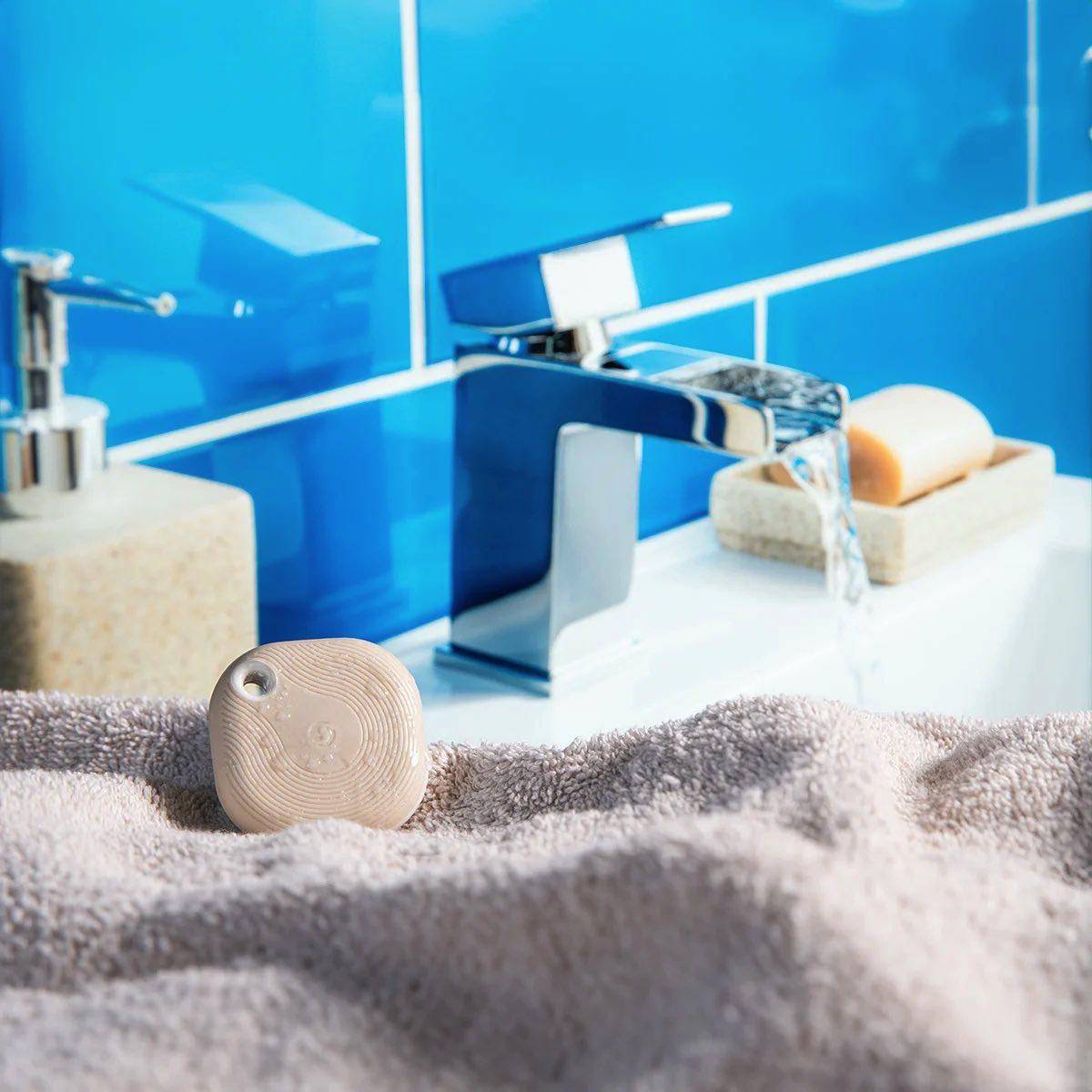 Shelly Blu Button Tough, dunkelbeige Plug & Play, Schlater & Dimmer"Find