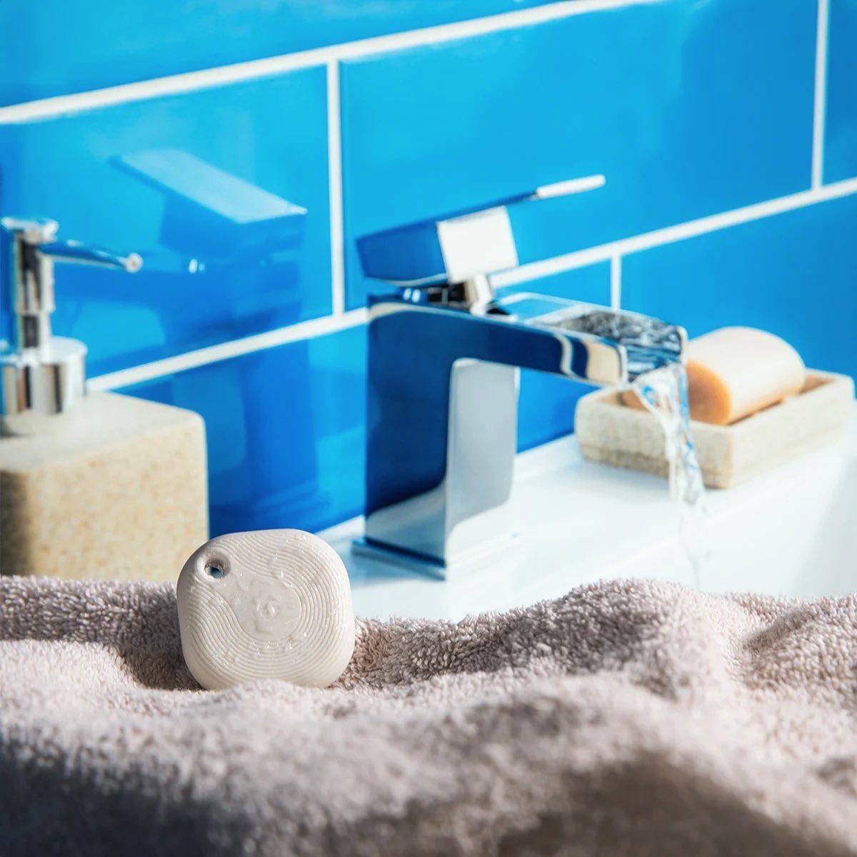 Shelly · Plug & Play·""Blu Button Tough Ivory""· Schalter & Dimmer· Bluetooth· - Telefon