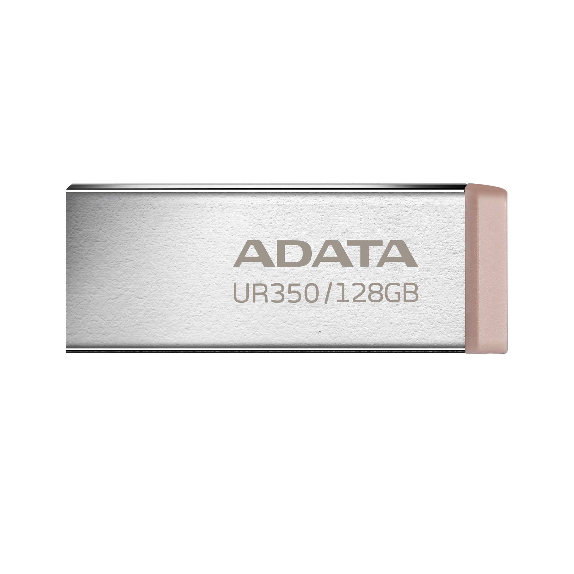 ADATA UR350 - USB-Flash-Laufwerk - 128 GB - USB3.2 Gen 1 - braun