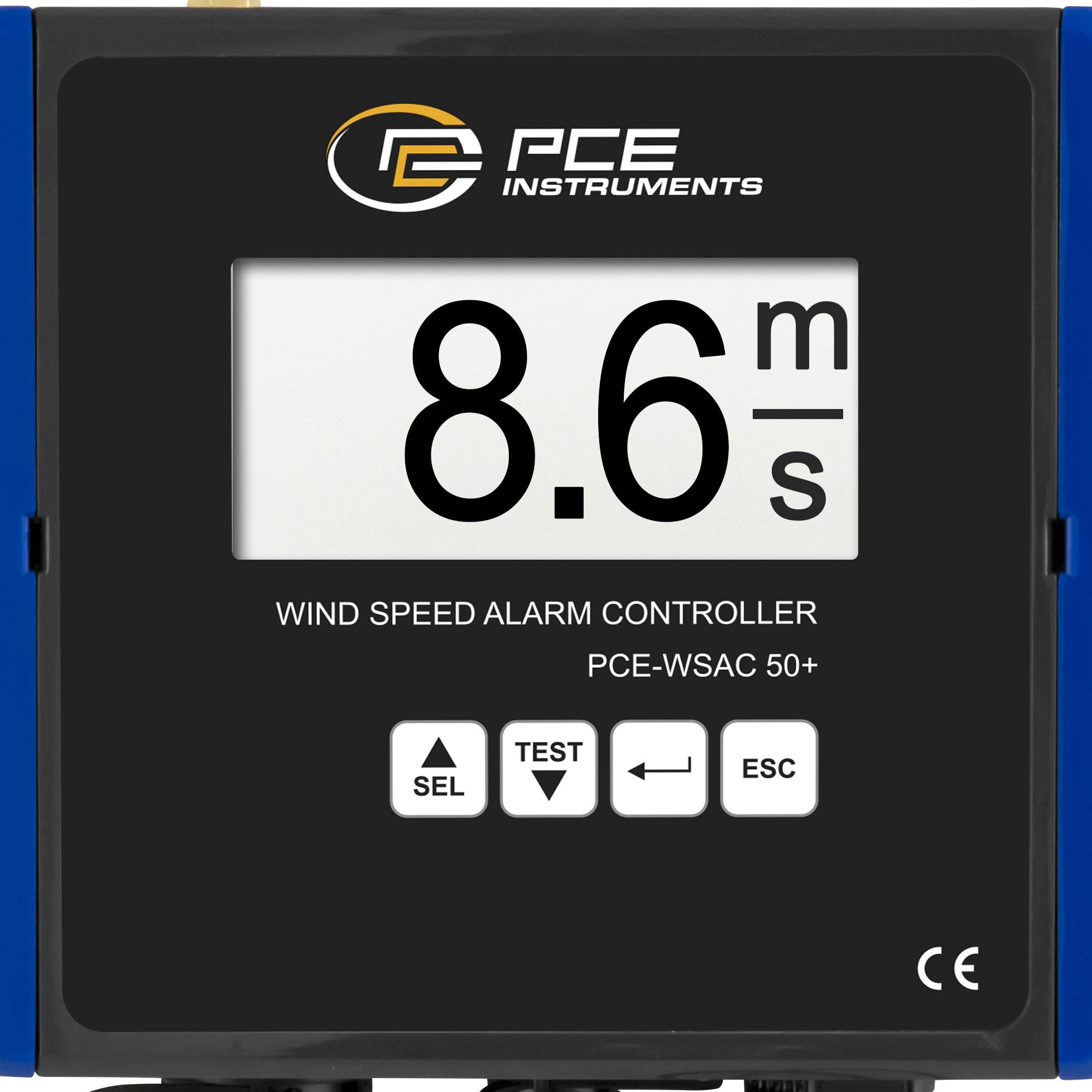 PCE Instruments PCE-WSAC 50+ 230 Anemometer 0 bis 50 m/s mit Datenloggerfunktion