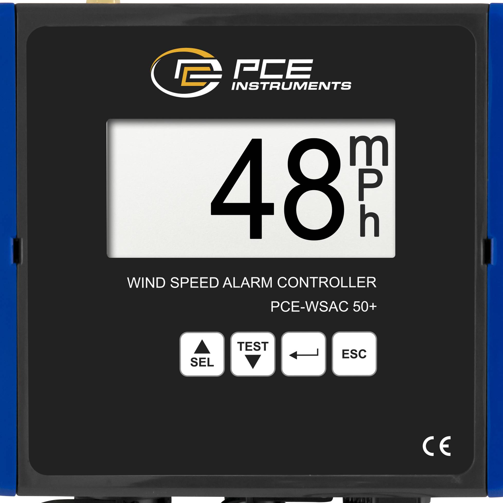 PCE Instruments PCE-WSAC 50+ 24 Anemometer 0 bis 50 m/s mit Datenloggerfunktion