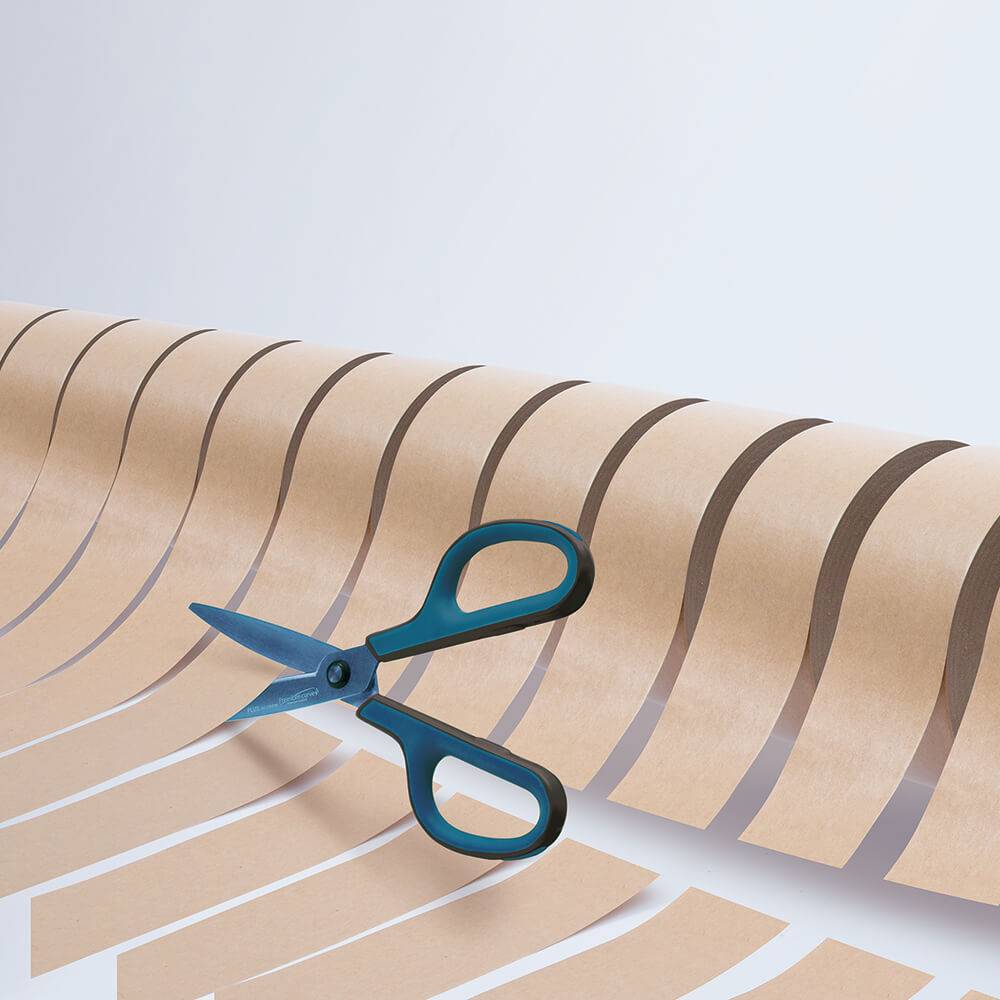 Schere Fitcut Curve - Premium Titanium, 17,5 cm,