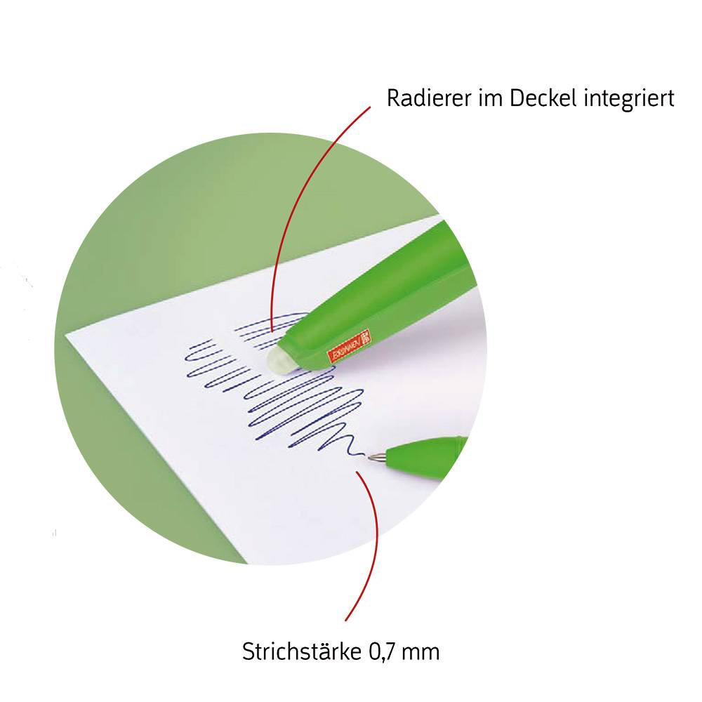 Brunnen 102915090 Gelstift Verschlossener Gelschreiber Blau