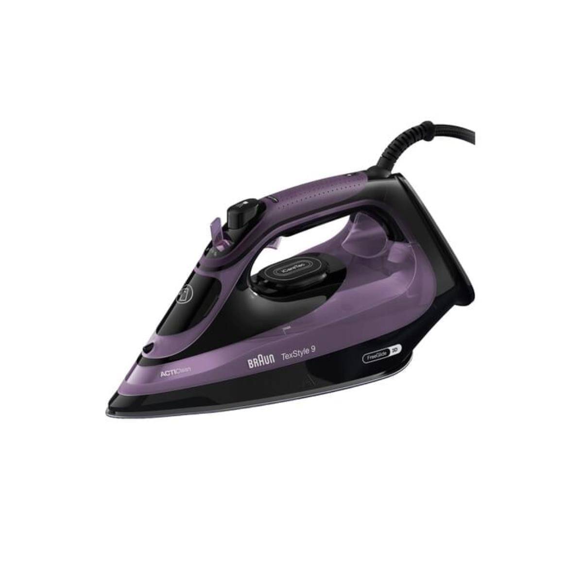 SI 9661, Dampfbügeleisen, 2,5 m, 250 g/min, Violett, 0,33 l, 60 bar