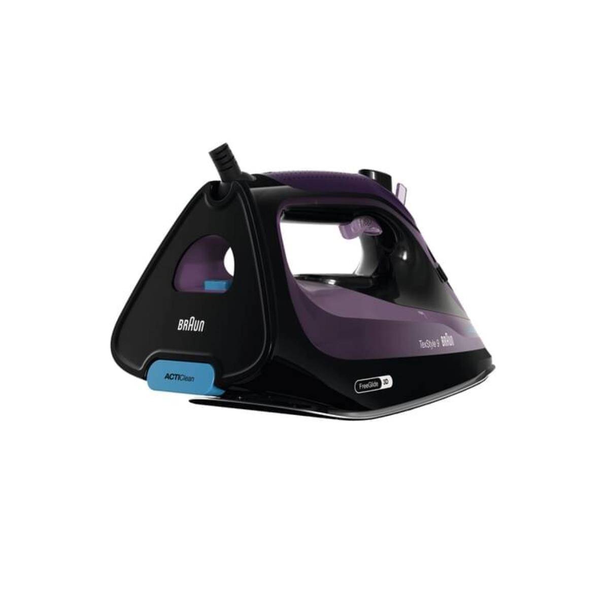 SI 9661, Dampfbügeleisen, 2,5 m, 250 g/min, Violett, 0,33 l, 60 bar