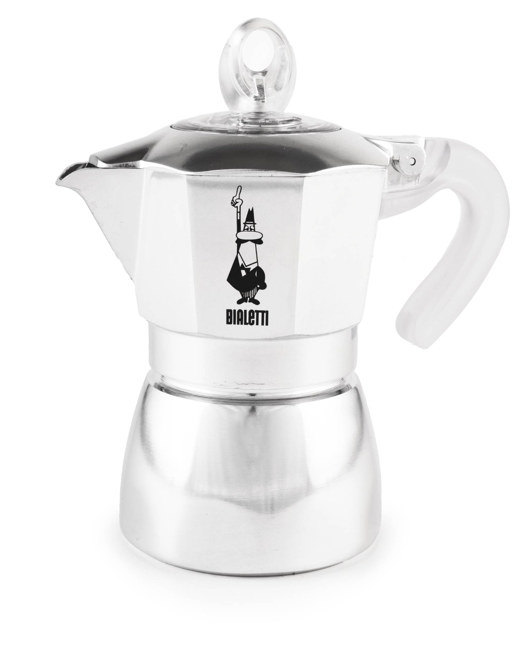 Bialetti Dama Pure Ice - Mokka-Kanne - 0,18 l - Metallisch - Aluminium - 3