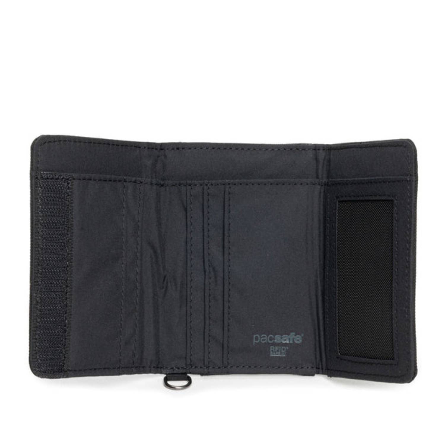 Pacsafe 11005100 - Briefttasche - Schwarz - Recyceltes Polyester - Einfarbig -