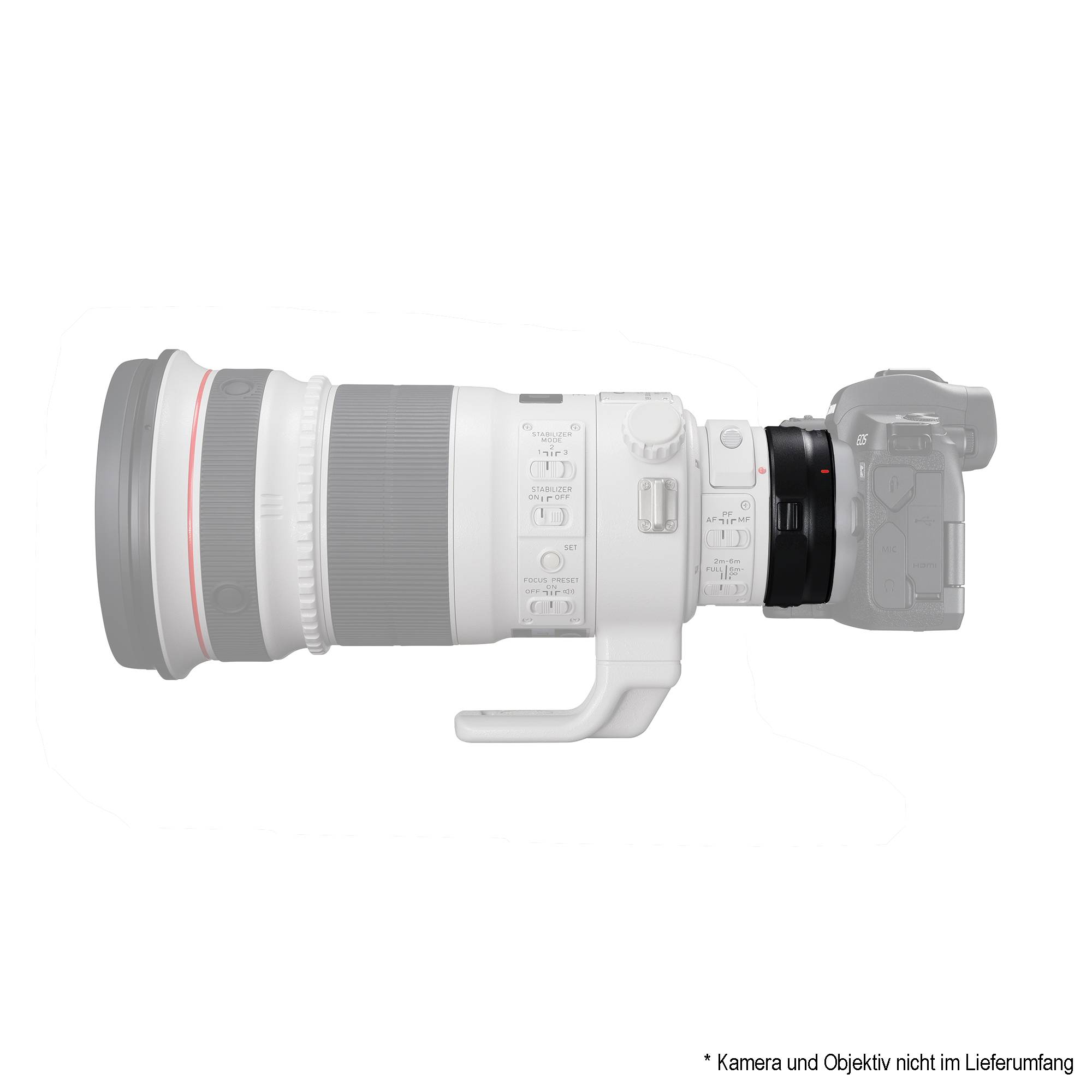 Canon Mount Adapter - Objektivadapter EF - EOS R - für EOS R