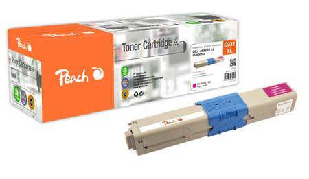 Peach Toner OKI C332XL 46508710 magenta remanufactured - Wiederaufbereitet - Kompatibel