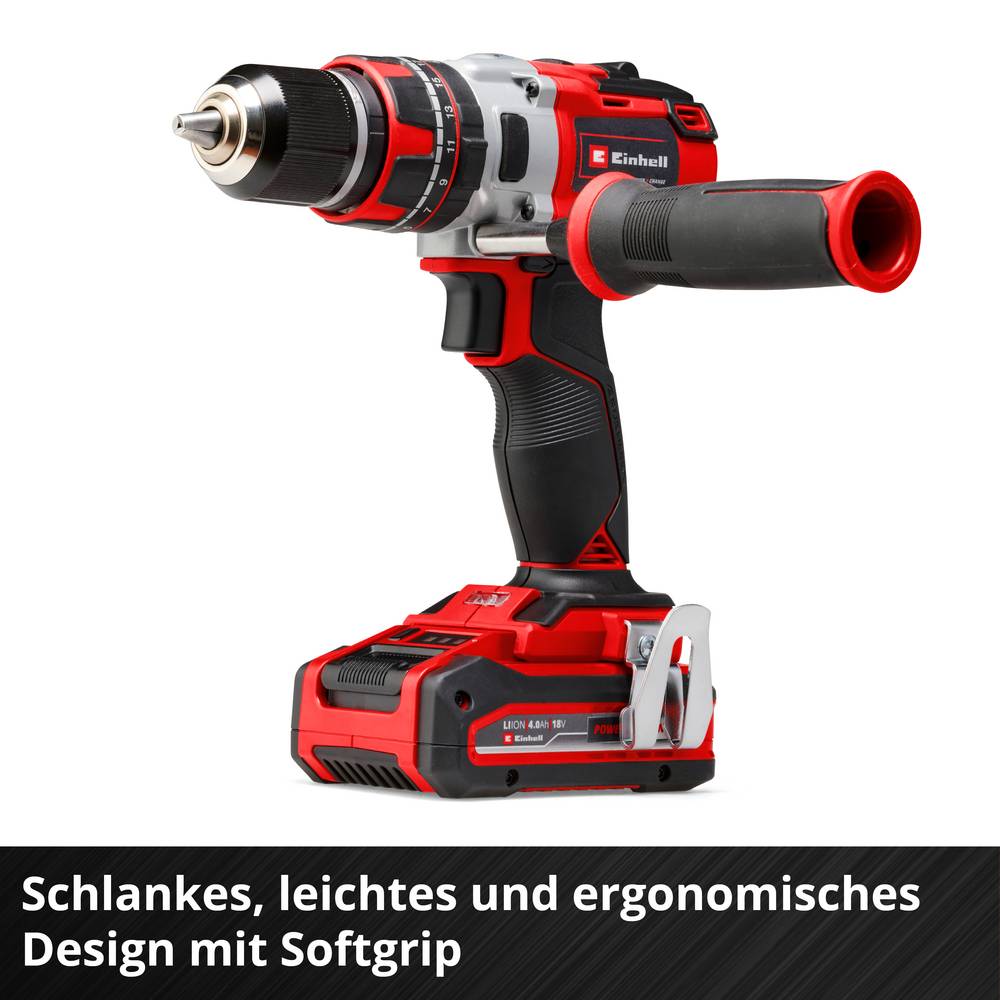 Einhell Professional TP-CD 18/80 Li-i BL - Solo Power X-Change 2-Gang-Akku-Schlagbohrschrauber bürstenlos, ohne Akku, ohne Ladegerät