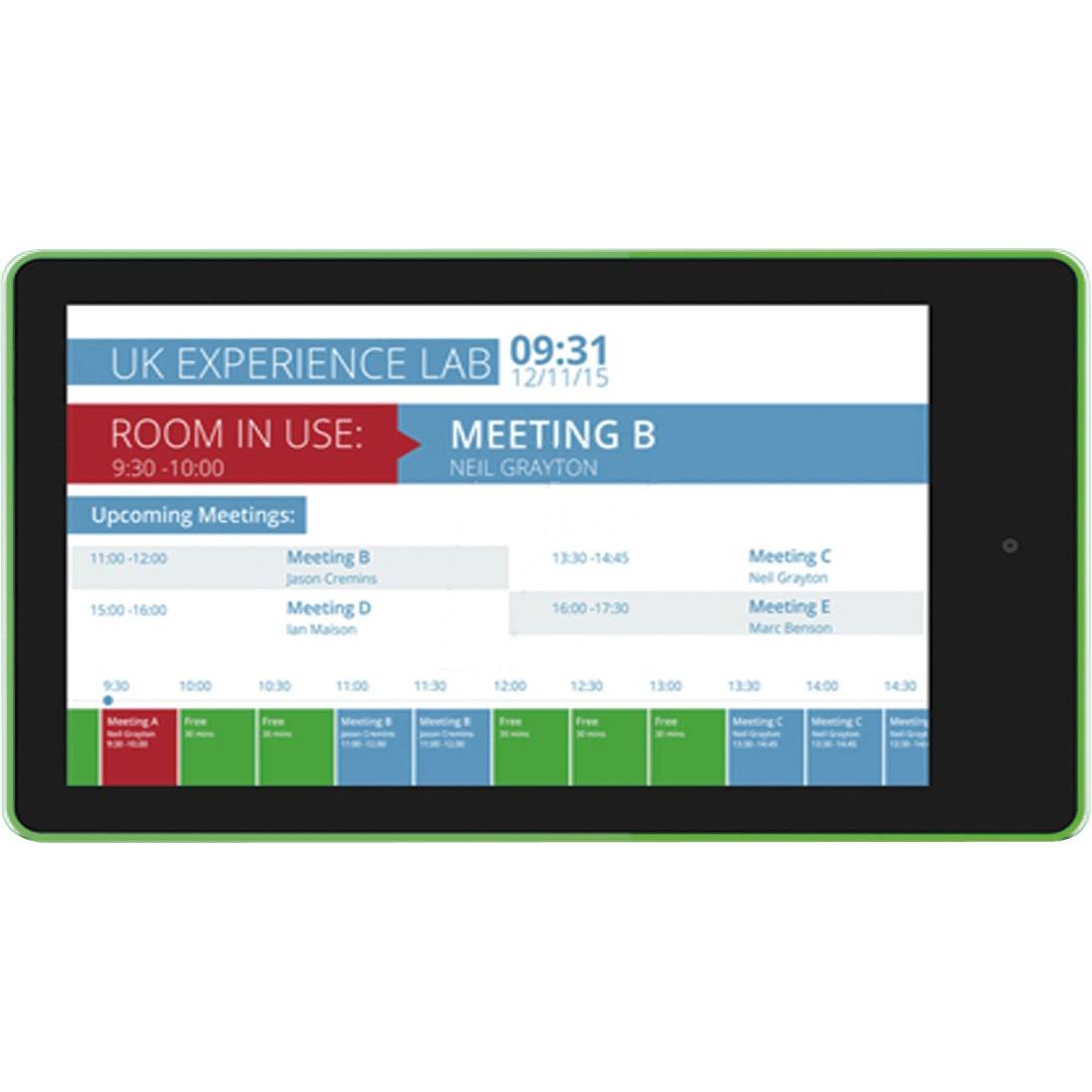 ALLNET Meetingraum RGB LED Tablet 10 Zoll RK3288 Android 8.1/10 und NFC - Flachb