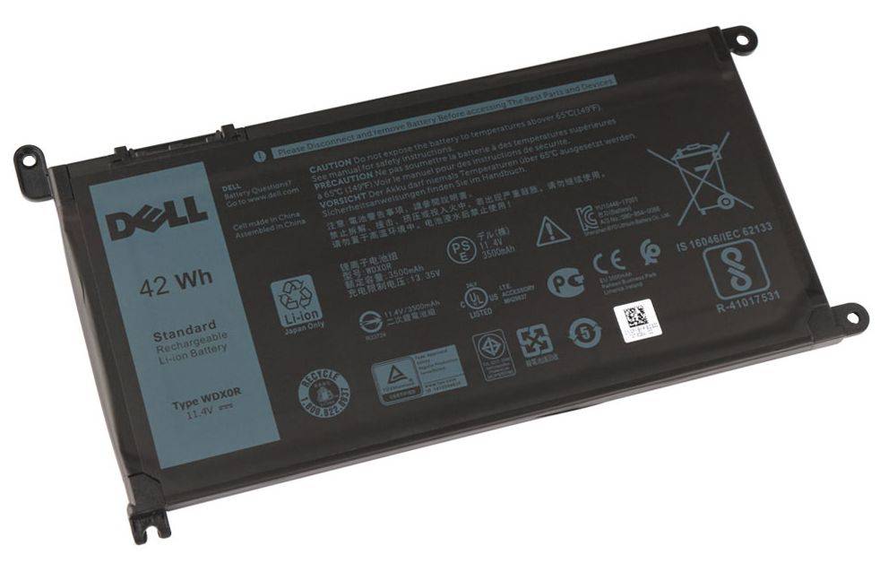 Dell 0C4HCW Akku 42Wh Original - Akku - 3.500 mAh - 11,4 V