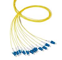 EFB Elektronik Faserpigtail LC 9/125µ OS2, gelb, 2m - Gelb